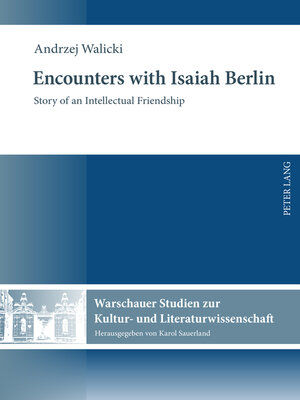 cover image of Encounters with Isaiah Berlin